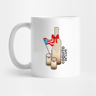 Coquito Puerto Rico Coffee Drink Cocktail Boricua Food Mug